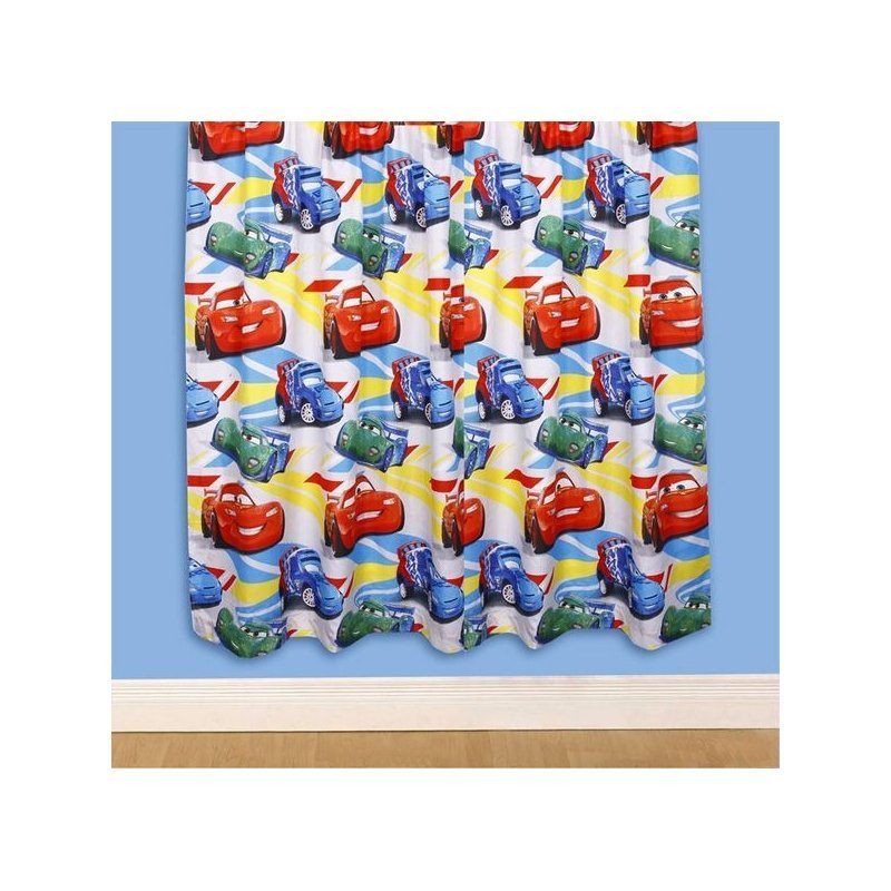 rideaux cars disney pour fenêtres à attacher 183 cm rideaux cars disney pour fenêtres à attacher 183 cm