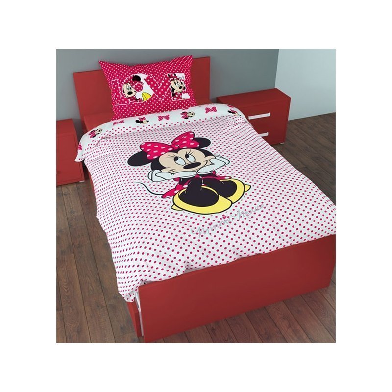 6064 thickbox_default Parure de lit Minnie Sweet 100oton