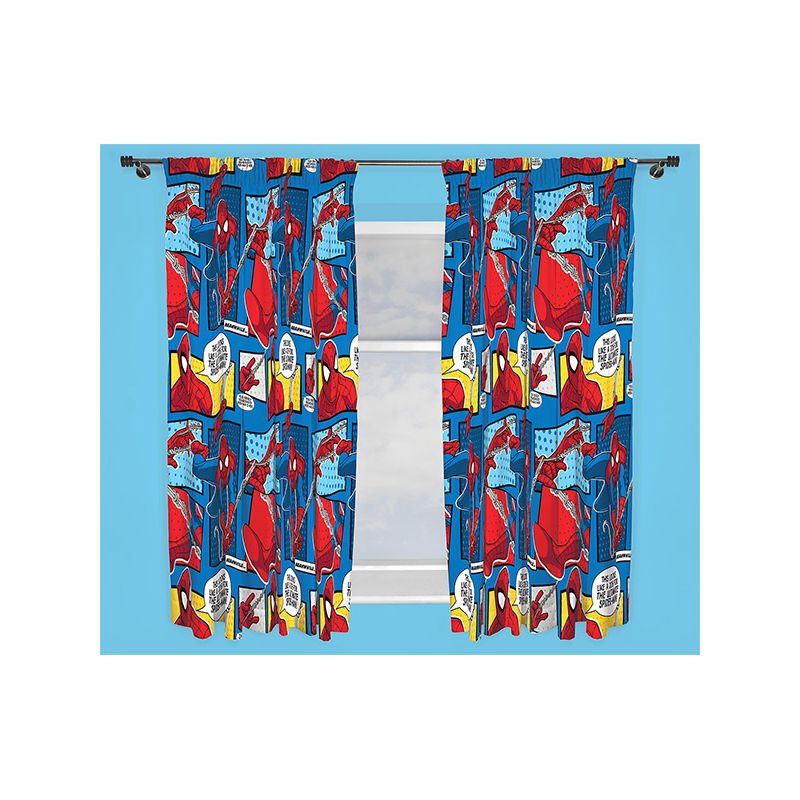 rideaux spiderman pour chambre enfant 137 cm rideaux spiderman pour chambre enfant 137 cm