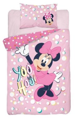 Parure De Lit Bebe Disney Minnie Rose Ou Grise Housse De Couette Taie Parure De Lit Bebe Disney Minnie Rose Ou Grise Housse De Couette Taie