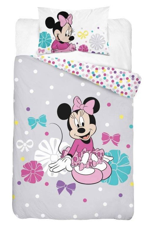 Parure De Lit Bebe Disney Minnie Rose Ou Grise Housse De Couette Taie Parure De Lit Bebe Disney Minnie Rose Ou Grise Housse De Couette Taie