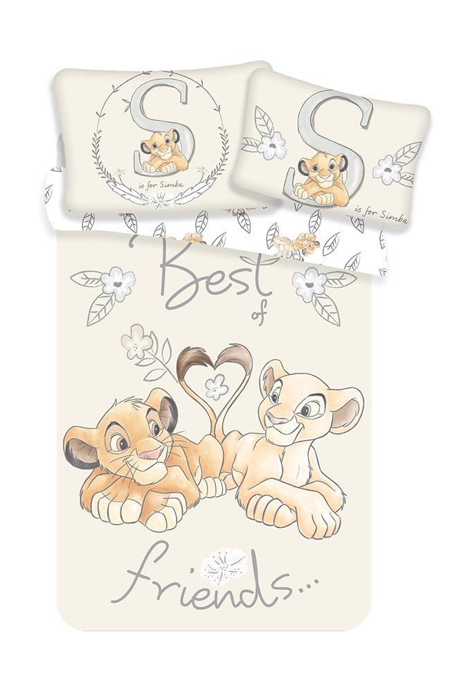 Parure De Lit Bebe Le Roi Lion Simba Et Nala Housse De Couette Taie