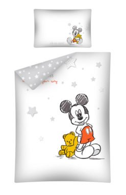 Housse de Couette Mickey pour lit Bébé